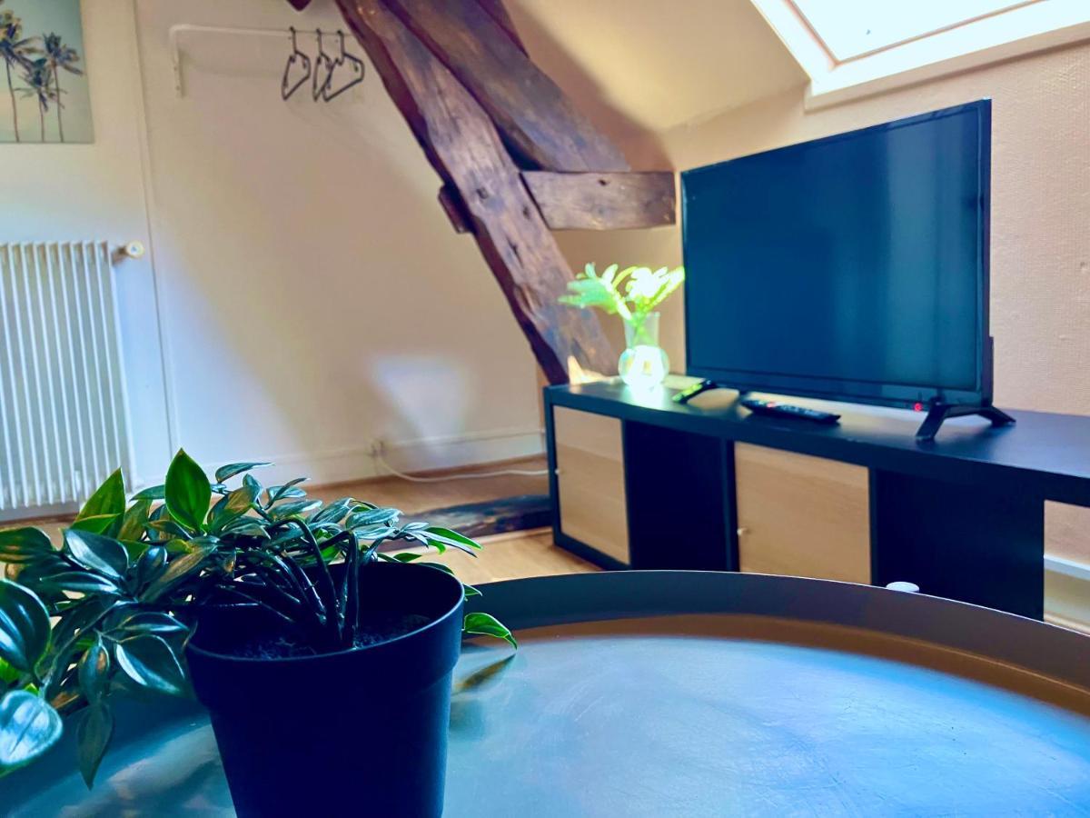 F3 La Plage - Gare - Netflix - Wifi - Parking Evreux Ngoại thất bức ảnh